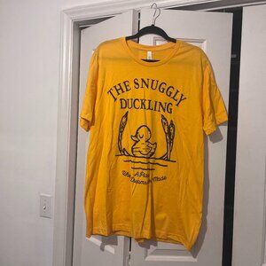 yellow Tangled Snuggly Duckling t-shirt